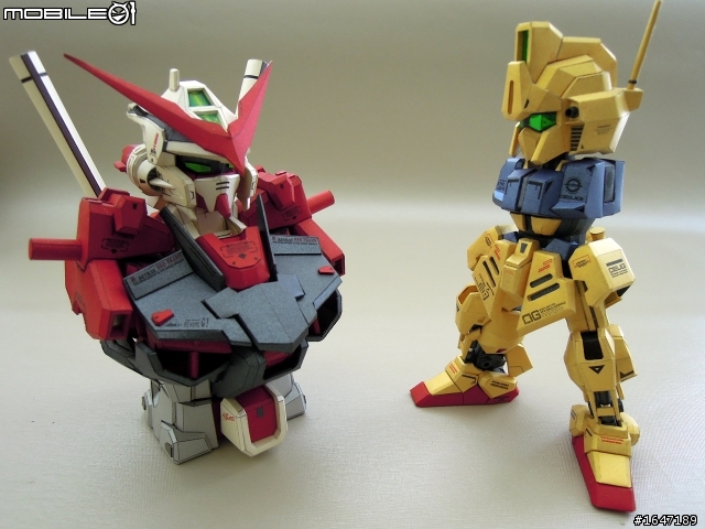 SD MSN-00100 Hyaku Shiki紙模型(未完成)
