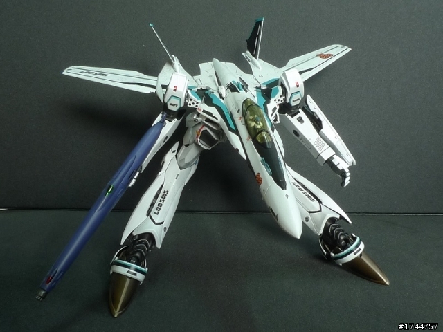 1/72 VF-25F 藍綠風格