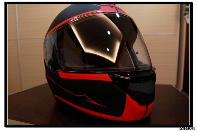 消光黑~SHOEI ~QWEST BLOODFLOW ~ 女王的帽~~開箱!! 開箱!!!