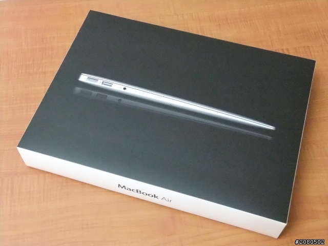 (開箱)我的第一台蘋果電腦MACBOOK AIR 13’