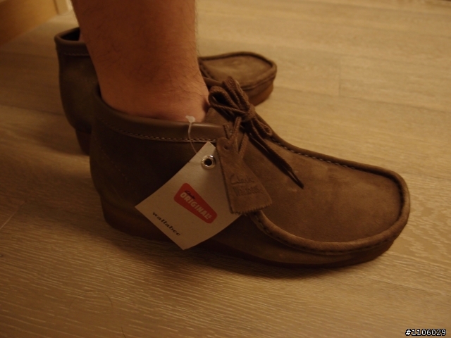 [開箱]  Clarks Wallabee 袋鼠鞋