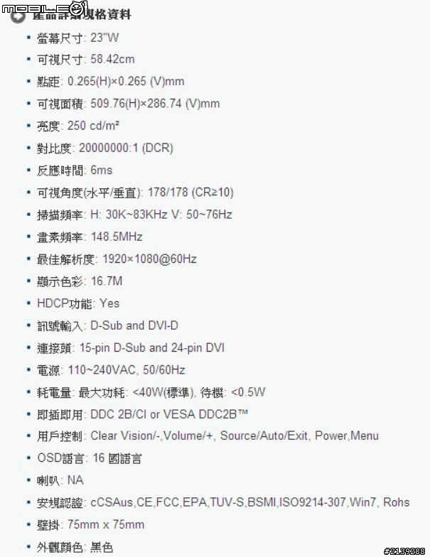 AOC IPS畫值絕美液晶螢幕開箱