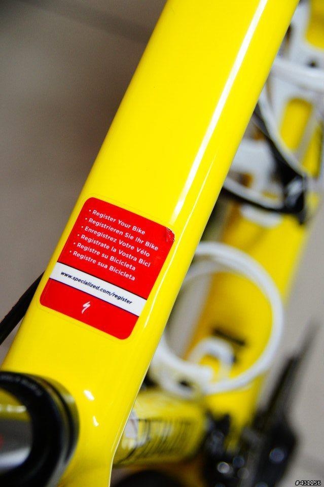 [開箱]  Fabian Cancellara   specialized  環法黃杉專用車
