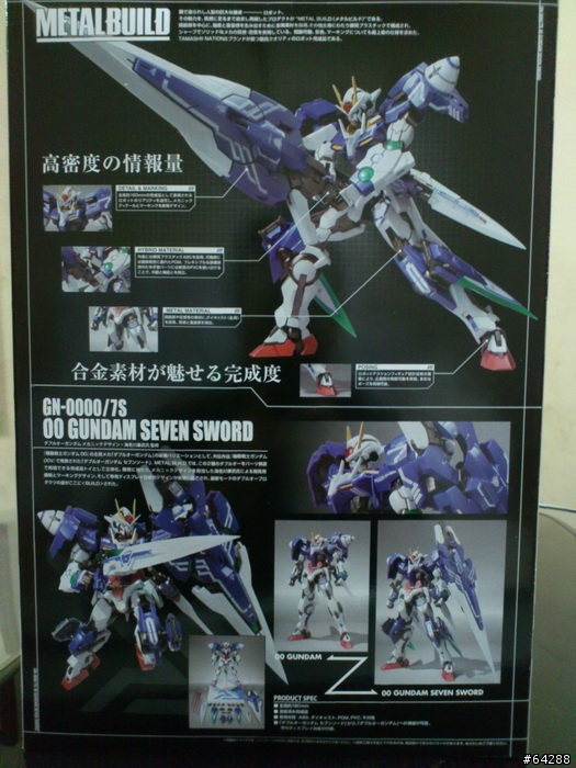 [分享]蒼藍流星LAYZNER雷茲納+METAL BUILD鋼彈00 七劍+超合金佛朗基