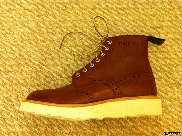 [好鞋分享] Tricker's for Present Burgundy Brogue Boots