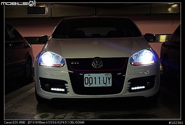 [改裝分享] GTI MK5 R-LINE 霧燈罩 DRL 日行燈