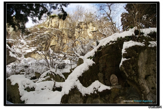 [景點]日本山形:白雪覆蓋的美麗「山寺」