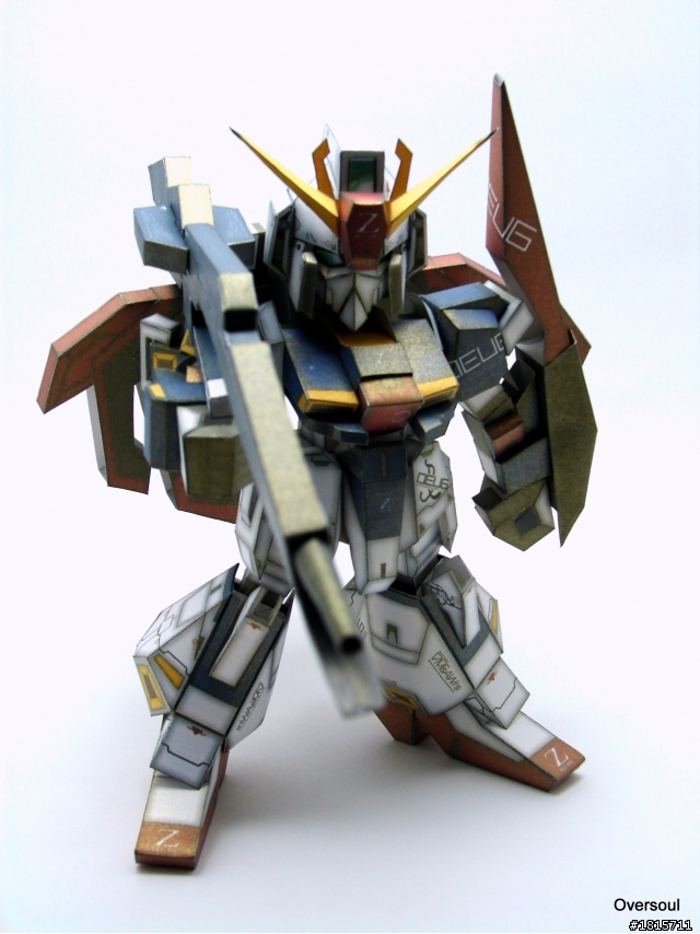 【作品分享】MSZ-006 Z鋼彈 紙模