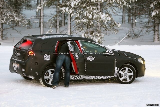 All New Volvo V40 Teased