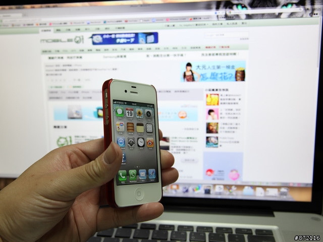 【開箱 】iPhone 4S + GGMM極輕薄 保護殼....
