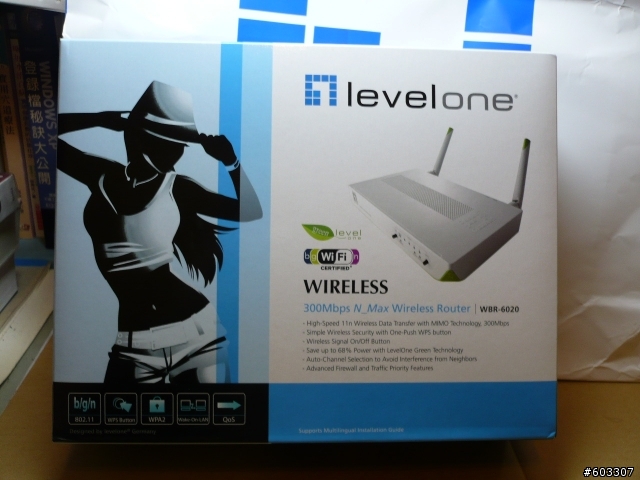 [簡單開箱]德國工藝之綠色時代  LevelOne  WBR- 6020  節能無線AP  (隨時更新)