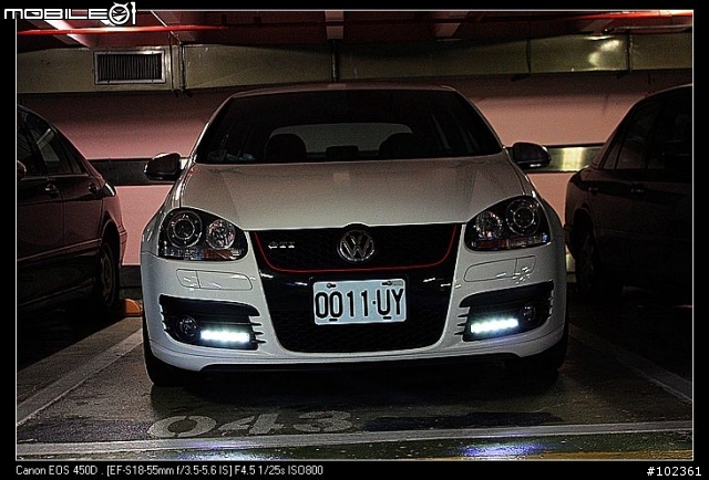 [改裝分享] GTI MK5 R-LINE 霧燈罩 DRL 日行燈