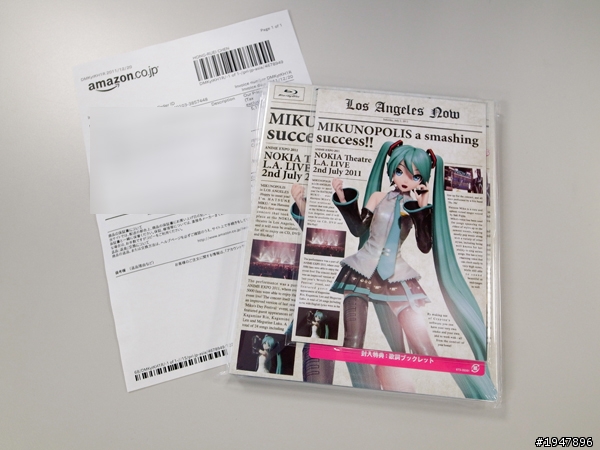 【開箱】MIKUNOPOLIS in LOS ANGELES 演唱會 - 藍光入手分享