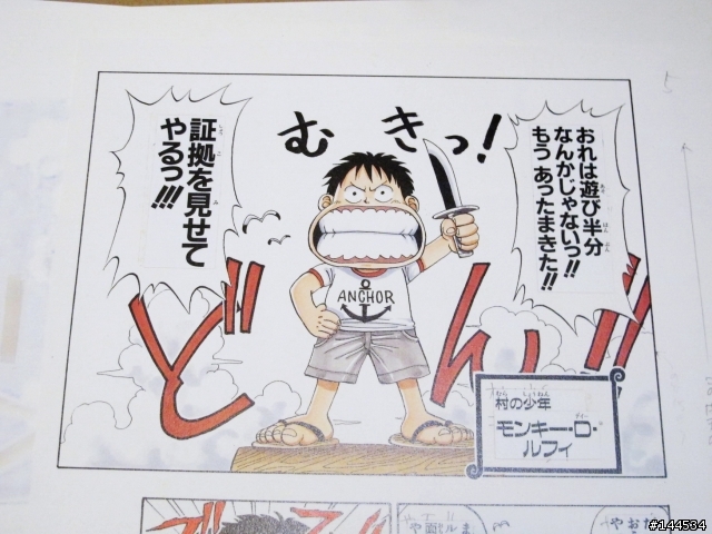 不專業！日版海賊王複製原稿開箱囉！！[漫畫也入手囉~]