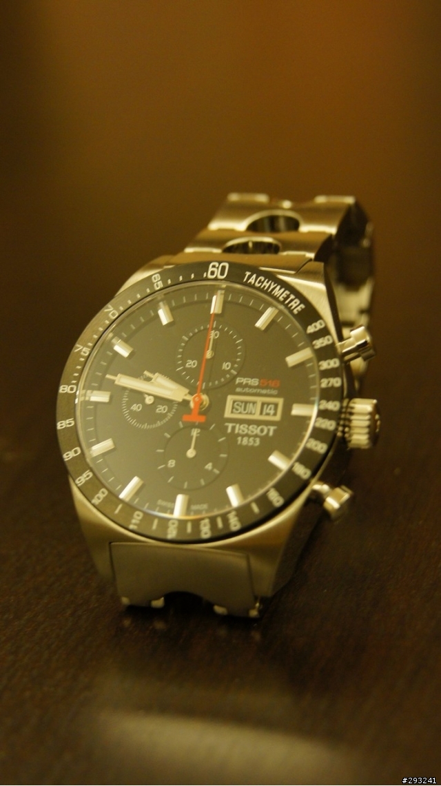 [開箱] TISSOT PRS516 賽車計時機械腕錶