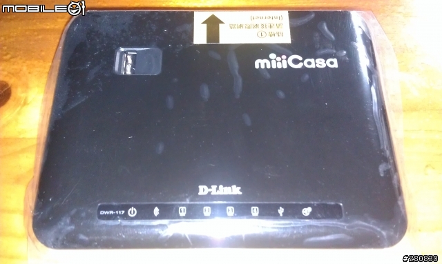 miiiCasa我家的私有雲D-Link DWR-117