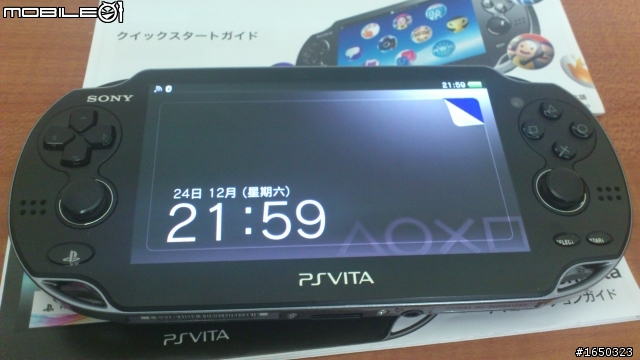 [開箱] PS VITA超不專業開箱文 (附真三國無雙NEXT體驗版影片)