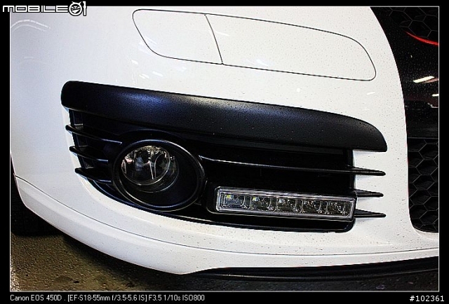 [改裝分享] GTI MK5 R-LINE 霧燈罩 DRL 日行燈