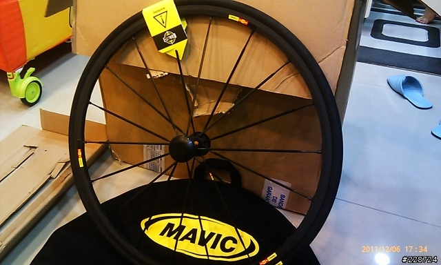 2012 Mavic Ksyrium SLR 消光黑合體