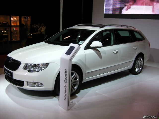 台北車展的SKODA 拍了機張分享一下!
