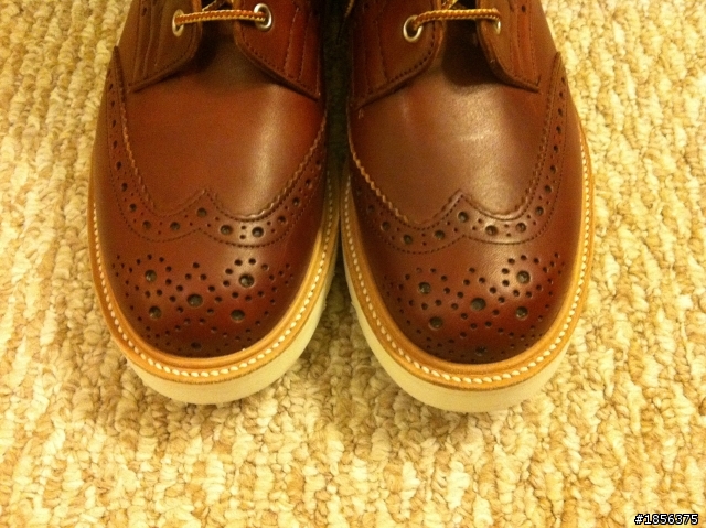 [好鞋分享] Tricker's for Present Burgundy Brogue Boots