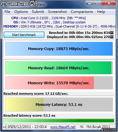 更新：分享DDR3-2133快感：Kingston HyperX H2O水冷式記憶體配Z68MA-D2H-B3小板
