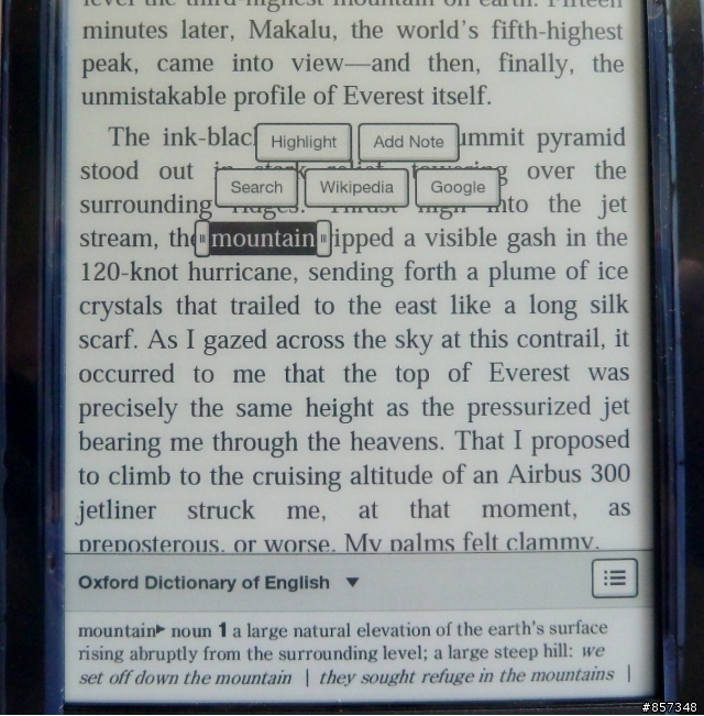 [簡單開箱] Sony Reader Wi-Fi PRS-T1