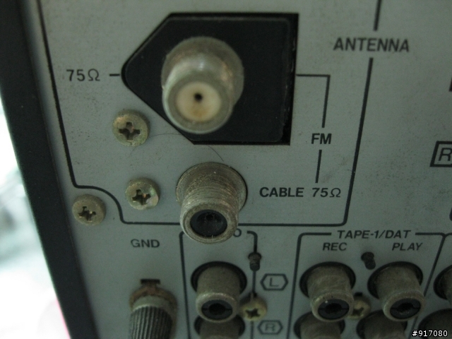 (求助)山水RZ-9500AV 古董級AV擴大機 為何不能接收FM廣播??