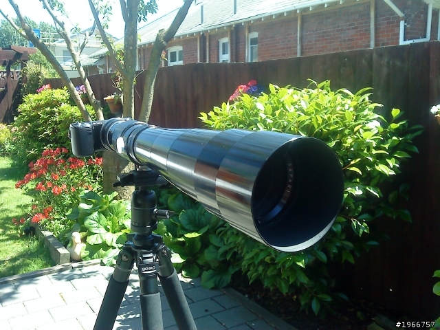 SAFARI F6.3 500mm M42 Lens新入手+5N=我可以打鳥去囉~