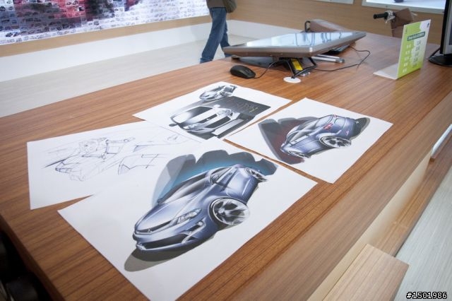 分享一些大家比較有興趣的車與車模- 2012台北車展