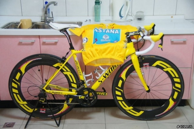 [開箱]  Fabian Cancellara   specialized  環法黃杉專用車
