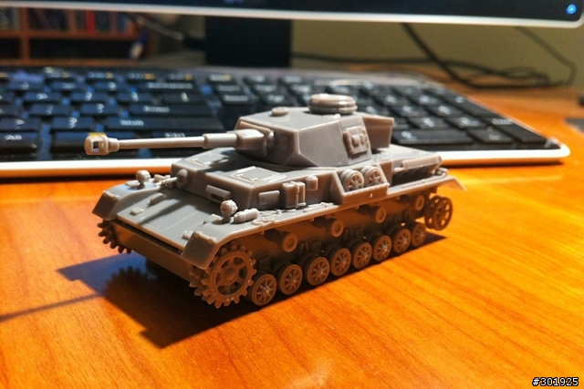 [分享] 我的第一次: 1/72 Panzer IV坦克