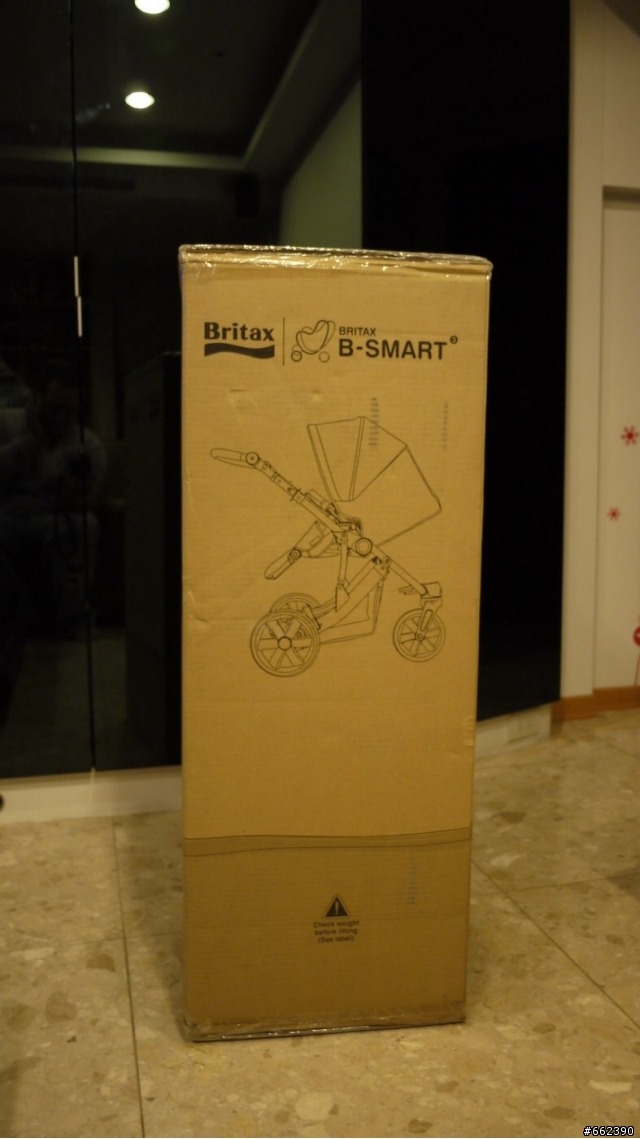 給我準備出生的女兒 聖誕節的禮物 BRITAX SMART 推車  開箱分享