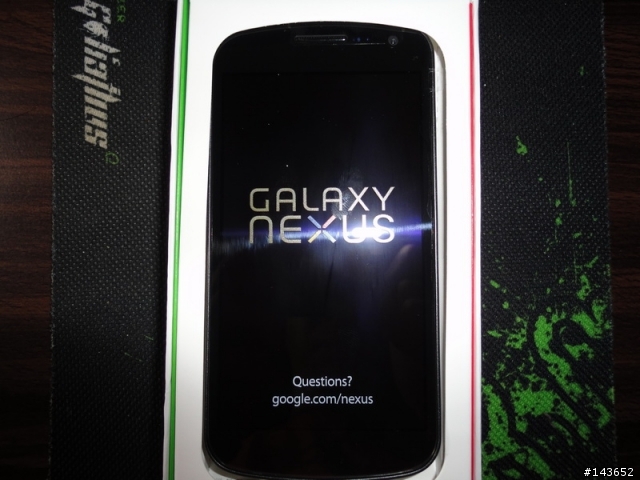 Galaxy Nexus 開箱~~
