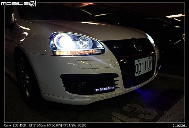 [改裝分享] GTI MK5 R-LINE 霧燈罩 DRL 日行燈