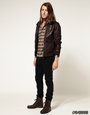 [易開罐][敗家編年史][SCHOTT] G1 Leather Flight Jacket