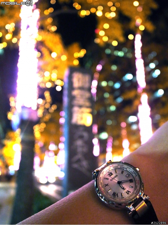 享受吧！一個人的旅行- CITIZEN XC光動能電波女表 EC1010-06A分享