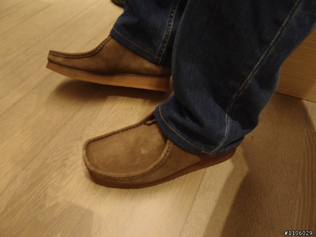 [開箱]  Clarks Wallabee 袋鼠鞋