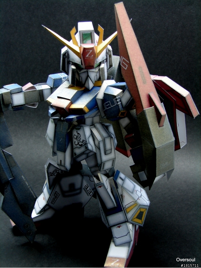 【作品分享】MSZ-006 Z鋼彈 紙模