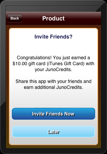 [詳細圖文教學] 用免費app換取ITunes美金禮卡：JunoWallet！