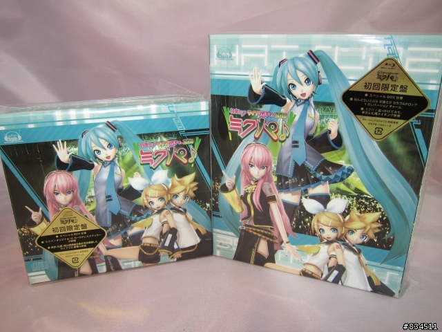 【開箱分享】可能性の歌姬__「初音ミク ライブパーティー 2011 （ミクパ♪）」BD初回限定映像盤