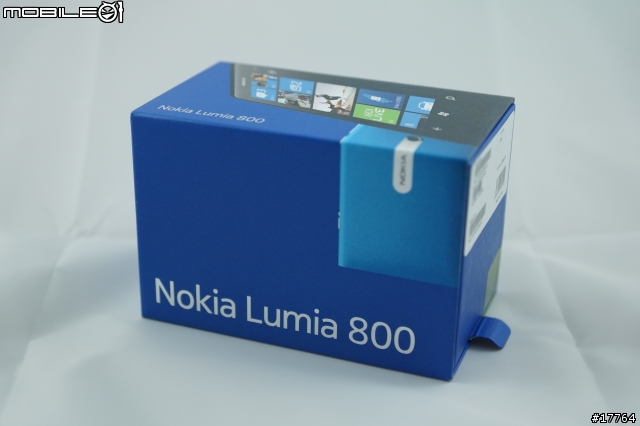 『極簡美學』Nokia Lumia 800 放手一搏 開箱文