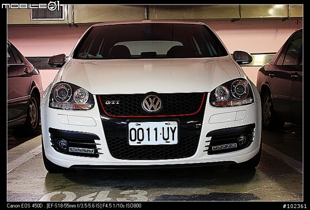 [改裝分享] GTI MK5 R-LINE 霧燈罩 DRL 日行燈