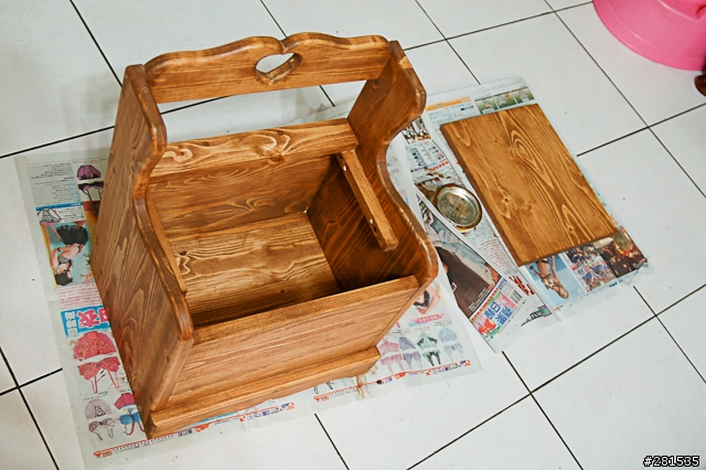 [DIY] 鄉村風愛心掀屁椅