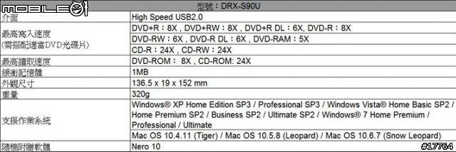 『Z226最佳搭擋』Sony BDX-S600U 新型藍光外接燒錄機