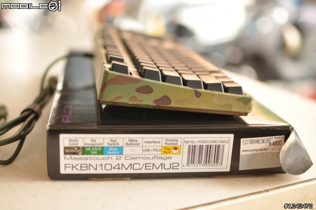 [不專業開箱]FILCO Majestouch 2 Camouflage 迷彩塗裝 青軸英文 機械式鍵盤
