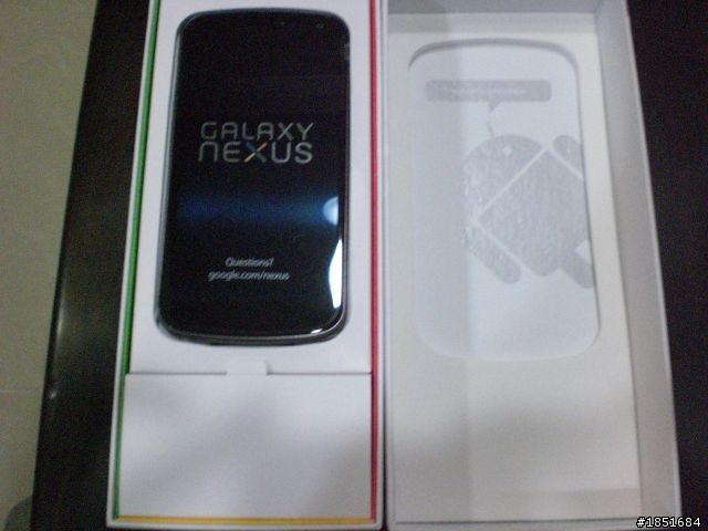 Galaxy Nexus 簡單開箱