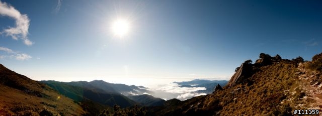 雲海、日出、汗水、天使的眼淚、嘉明湖