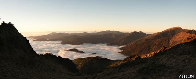 雲海、日出、汗水、天使的眼淚、嘉明湖