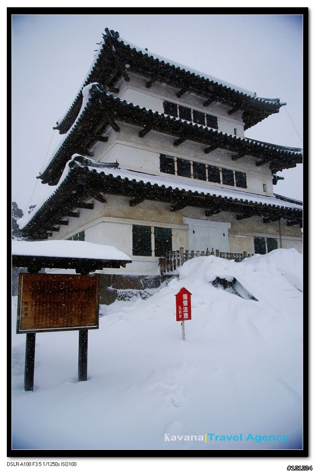 [景點]日本100名城 現存12天守最北端 弘前城